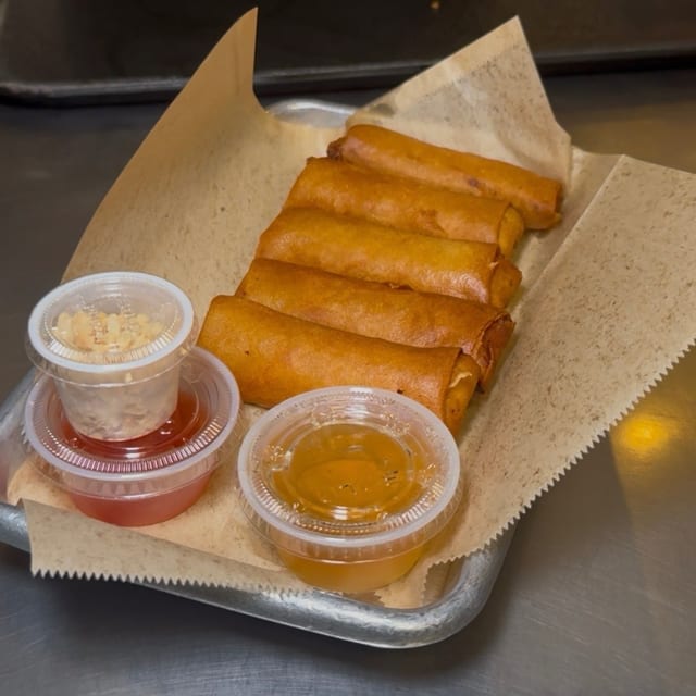 Chicken Egg Rolls.