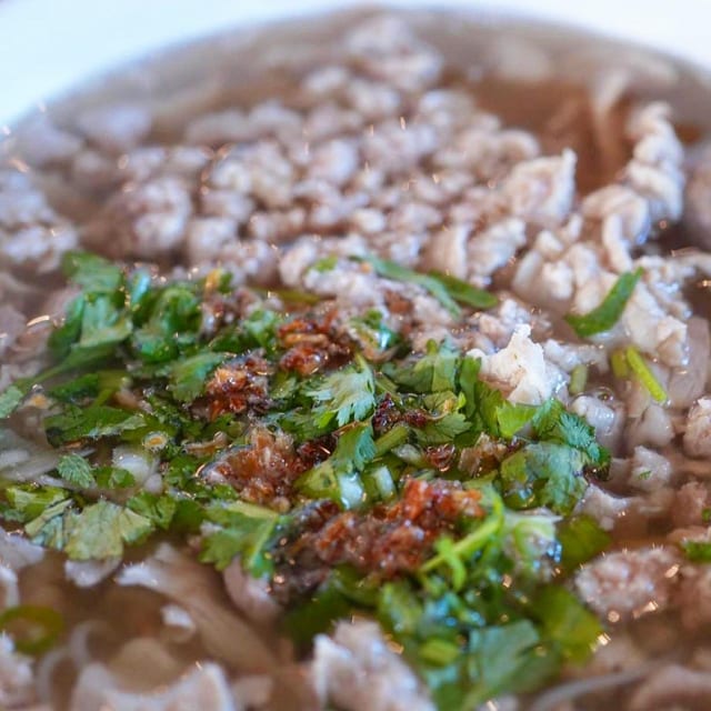 Ground Pork Noodle.